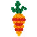 Hama Maxi frukt och grönt - låda med pärlor och pärlplatta - 600 Maxi pärlor